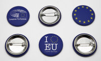 EU-Button - Ich liebe Europa