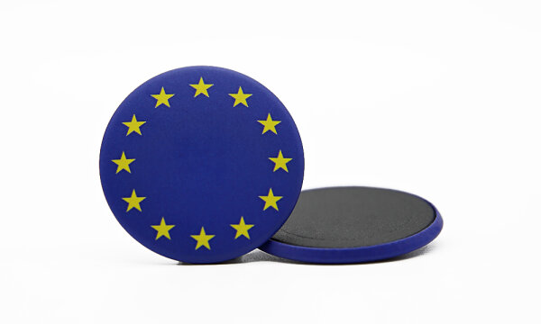 EU Magnet 38 mm round - EU 12 Stars