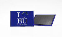 EU-Magnet rechteckig – I Love EU