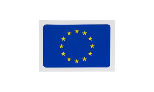 EU Sticker rectengular EU Flag