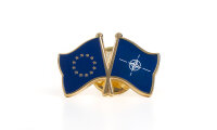 Doppelflaggen-Pin EU-NATO