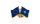 Épingle à double drapeau UE-OTAN
