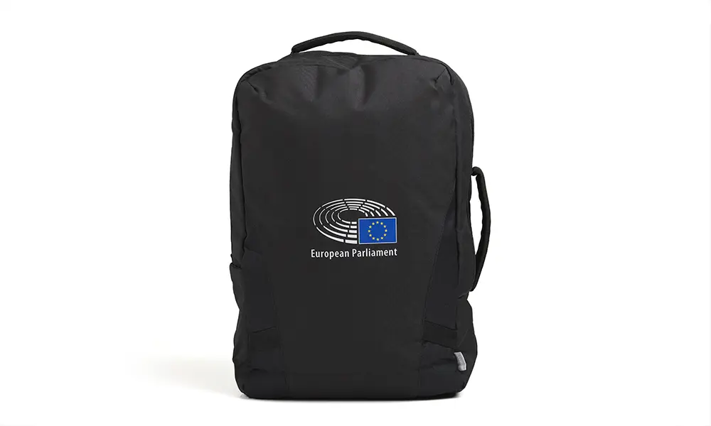 City Backpack "European Parliament" schwarz