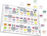 Memo Puzzle - Unione Europea - italian text