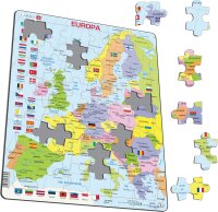 Puzzle - Mapa de Europa - spanish text