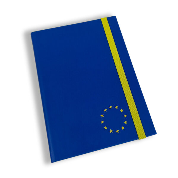 Notebook A5 "12 Stars" Royal Blue