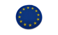 Patch autoadesiva con la bandiera europea 12 stelle