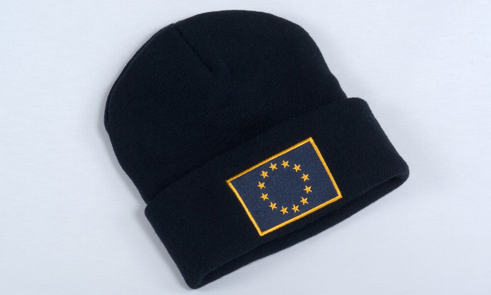 Buy Wool cap Europe Navy online Official EU Parliament Shop 12 90