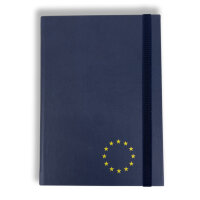 Notebook A5 "12 Stars" Navy Blue
