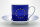 Porcelain Espresso cup with saucer, EU flag